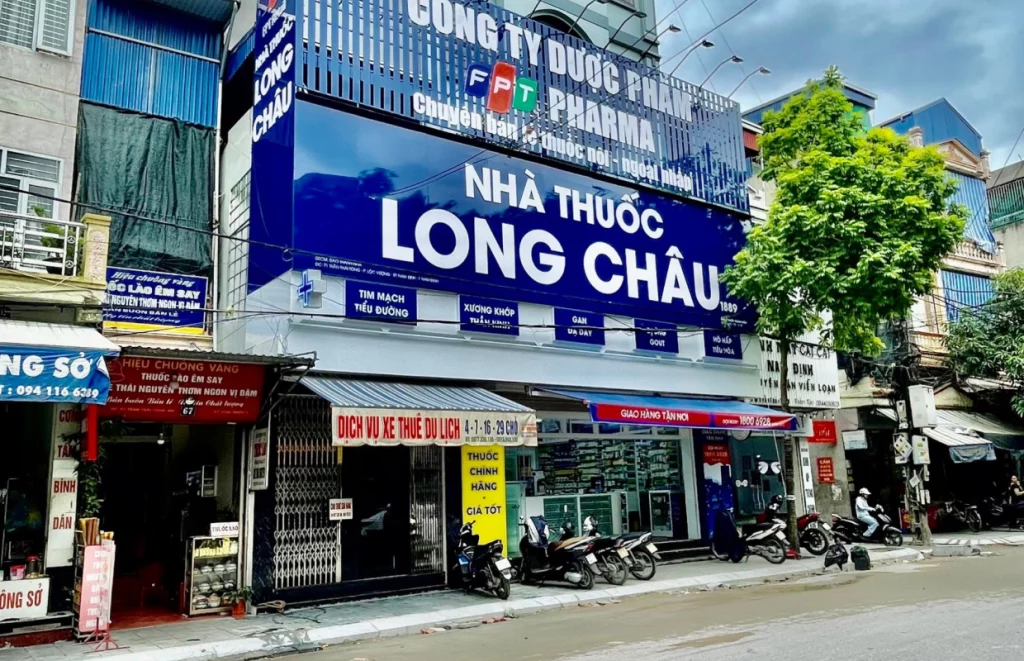 chuỗi bán lẻ dược phẩm Long Châu
