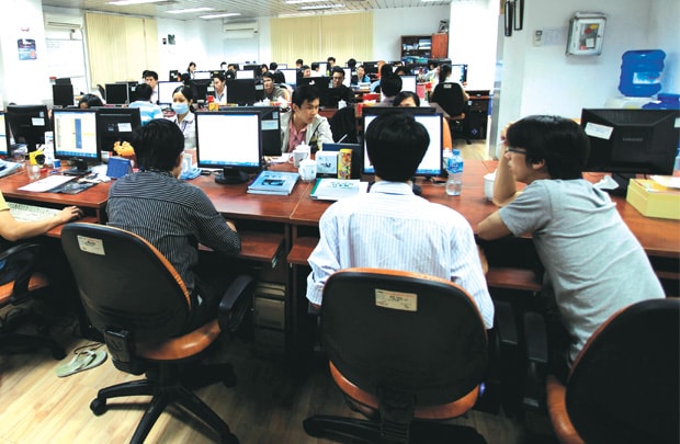 gia công phần mềm