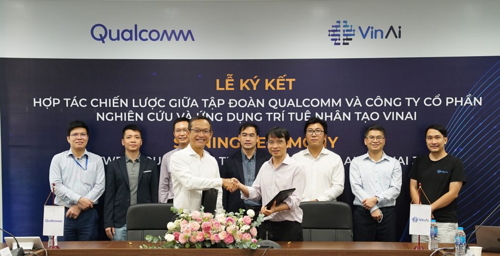 VinAI hợp tác với Qualcomm ra mắt giải pháp an ninh Guardpro cho đô thị thông minh. Ảnh: Vingroup