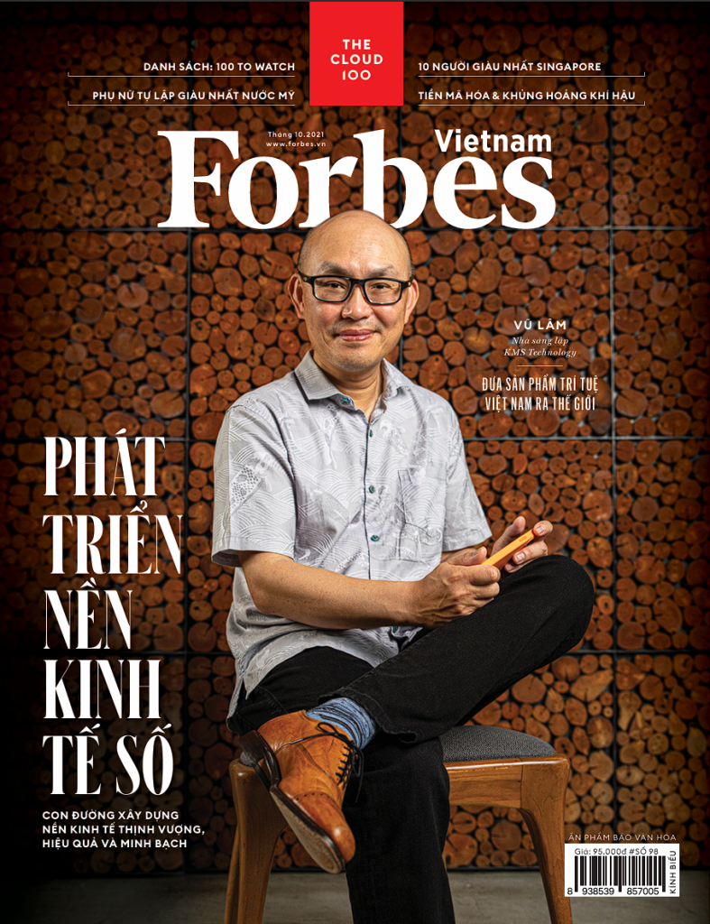 Ông Vũ Lâm, sáng lập KMS Technology.