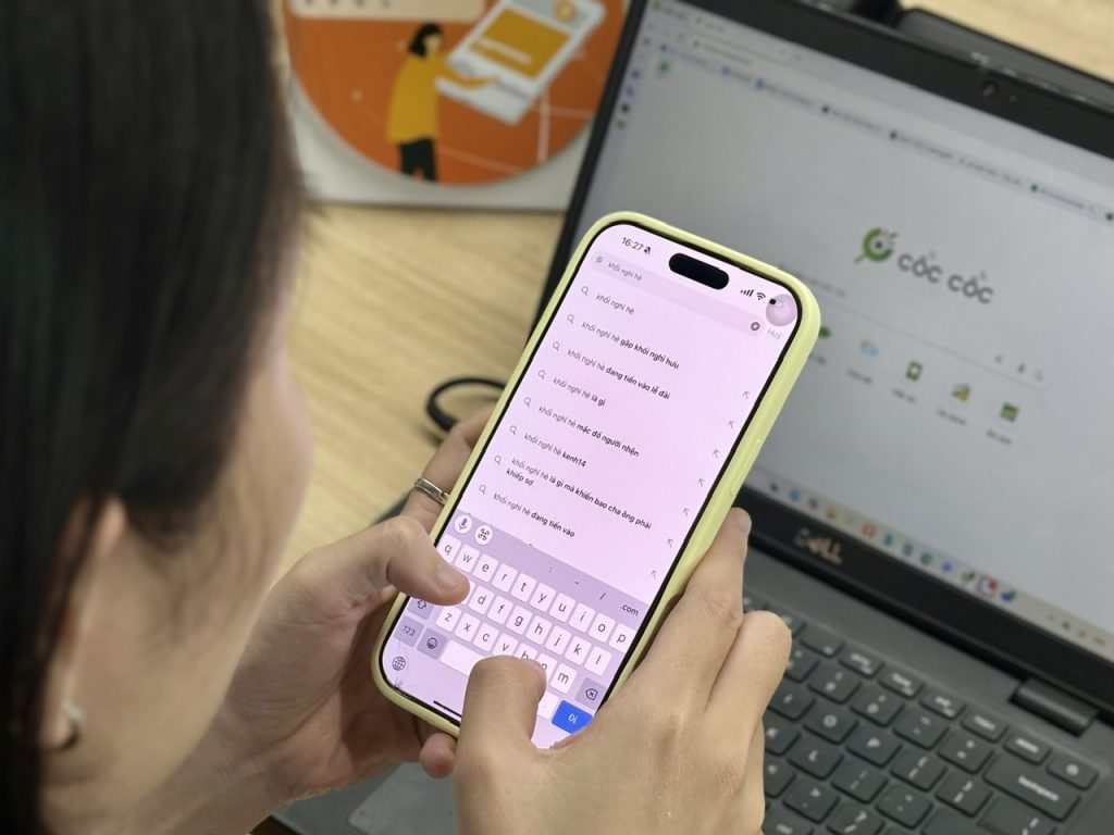 Cốc Cốc báo cáo tìm kiếm