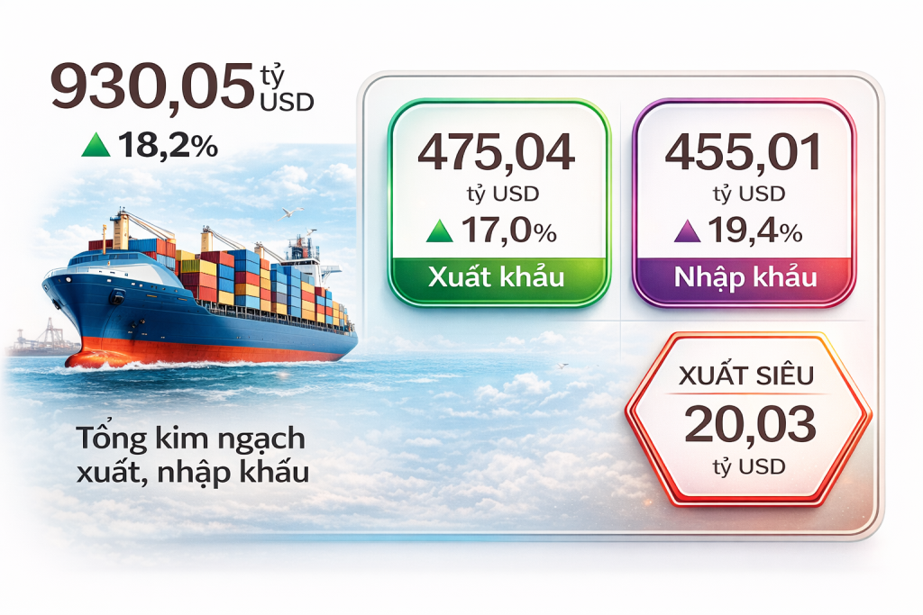 Xuất nhập khẩu 2025